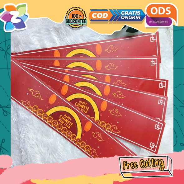 

Paper Belt Imlek Chinese New Year Paperbelt Gong Xi Fa Cai