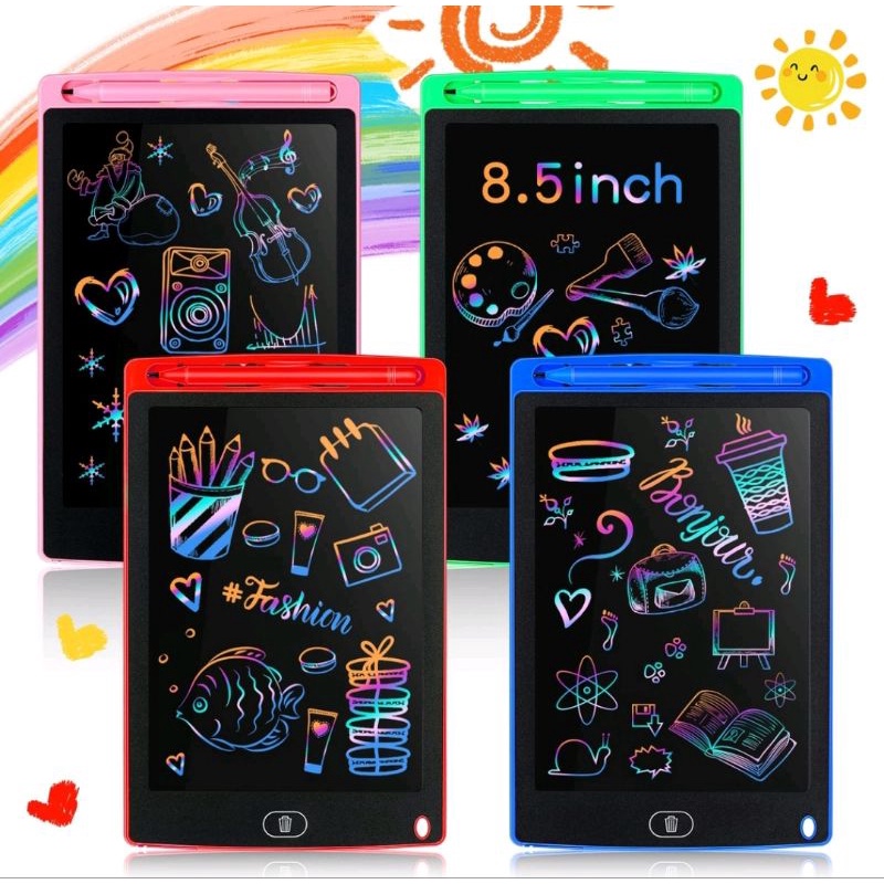

PAPAN TULIS TABLET LCD ANAK DAN DEWASA/LCD WRITING TABLET 8.5 INCH
