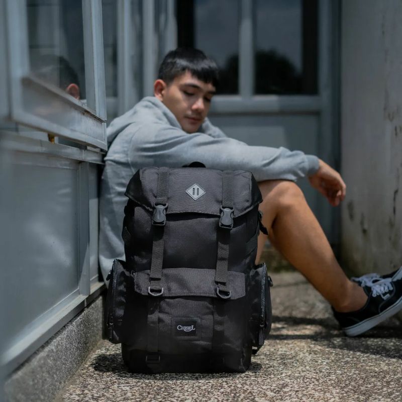BACKPACK CHISEL  | BAGPACK CHISEL | TAS PUNGGUNG CHISEL | TAS RANSEL CHISEL " BLACK VIBE " ORIGINAL
