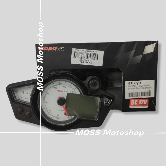 SPEEDOMETER DIGITAL KOSO RX1N ORIGINAL SPIDO KOSO RX1N DIGITAL