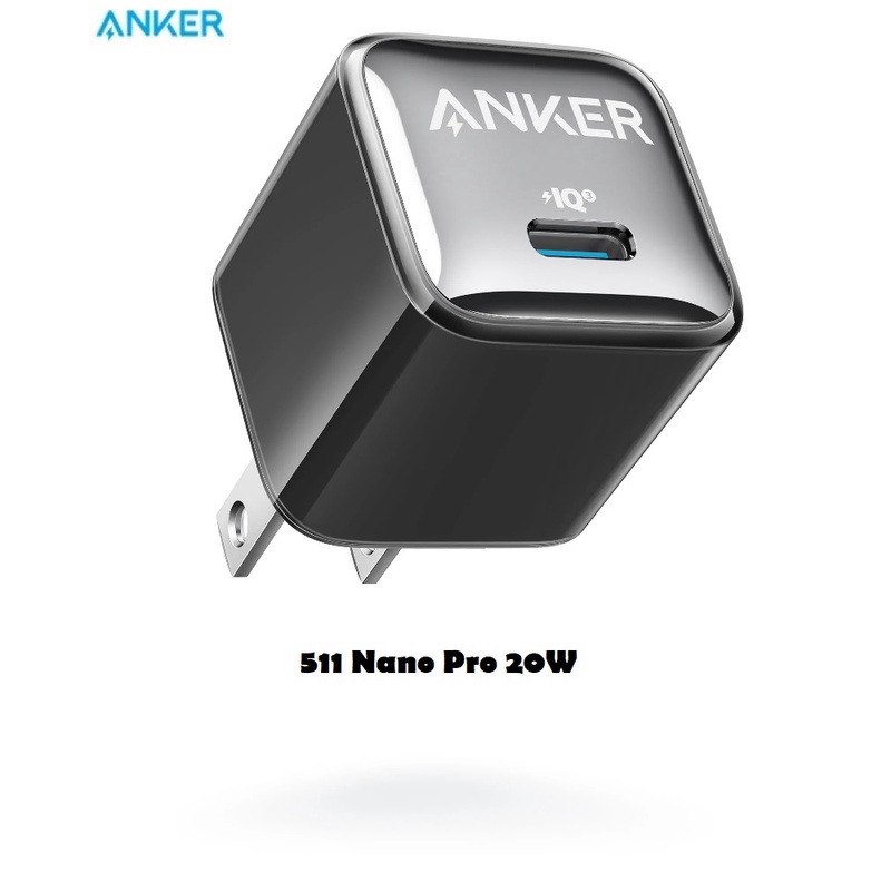 AKN88 - ANKER A2637 - 511 Nano Pro - Single USB-C Port Charger (20W Max)