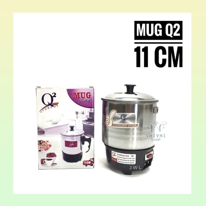 panci listrik MUG/PANCI ELEKTRIK Q2 11CM/ PEMANAS AIR(D6U8) Panci Listrik elektrik cooker Panci List