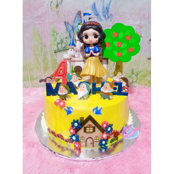 

kue ulang tahun snow white