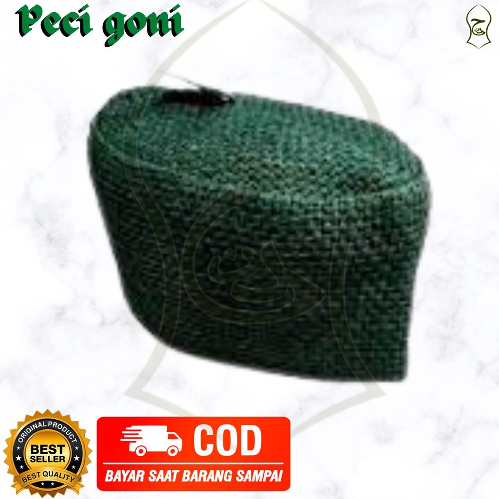 Peci Goni Premium anak dan dewasa . Peci karung Goni . Kopiah , Songkok Goni . peci habib Bahar .oleh oleh haji dan umroh MURAH