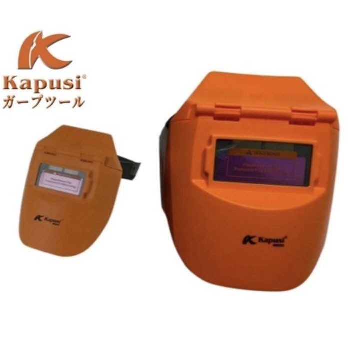Kapusi Auto Darkening Welding Helmet Topeng Las Otomatis Gelap K-2037
