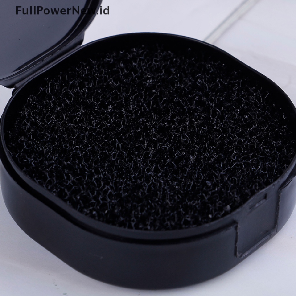 Power Black Kuas Makeup Clean Eye Shadow Sponge Pembersih Make Up Brushes Tool Box ID