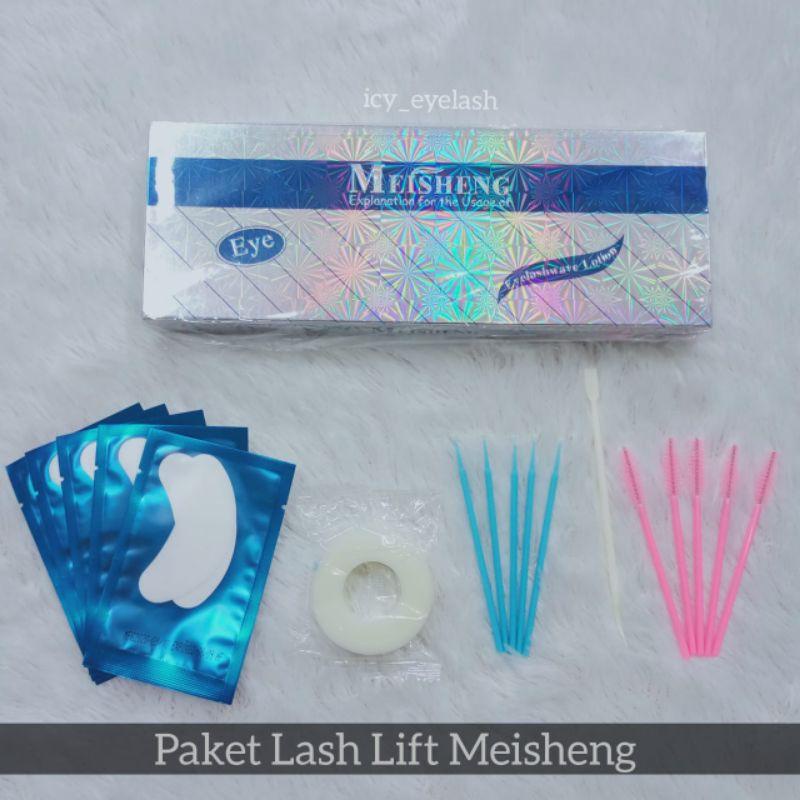 Paket Lash Lift Murah Paket Komplit Untuk Pemula Icon Sign Meisheng Keriting Bulu Mata Termurah Hala