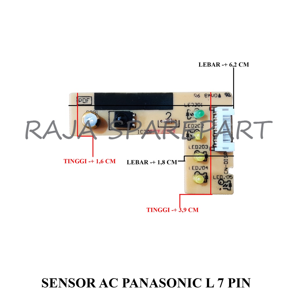 DISPLAY SENSOR/MODUL DISPLAY/SENSOR AC PANASONIC L 7 PIN