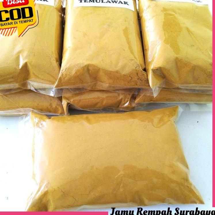 

>XG34448< COD Serbuk / Bubuk Temulawak Murni 500gr