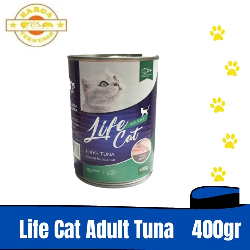 Makanan Kucing Life Cat 400gr All Variant - Makanan Kalengan Life Cat