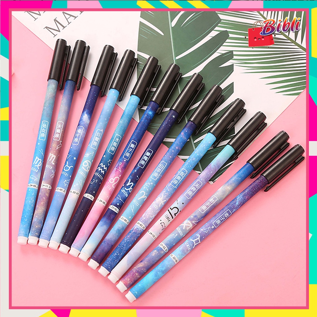 

Pulpen Gel Motif Zodiak Pena Bintang Kantor Sekolah Heroscope 965