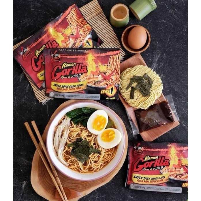 

Ramen Gorilla Kuah Level 1