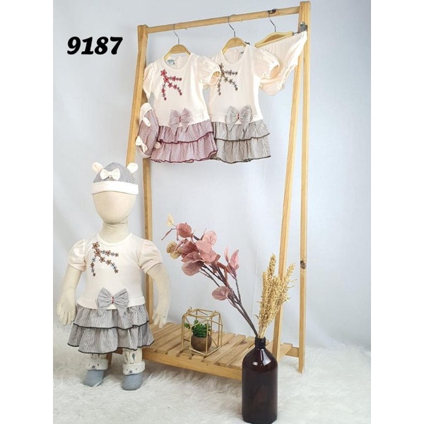 VERRY VERA - DRESS DAN TOPI BAYI 0-1TAHUN - SETELAN BAJU BAYI - SETELAN BAJU ANAK