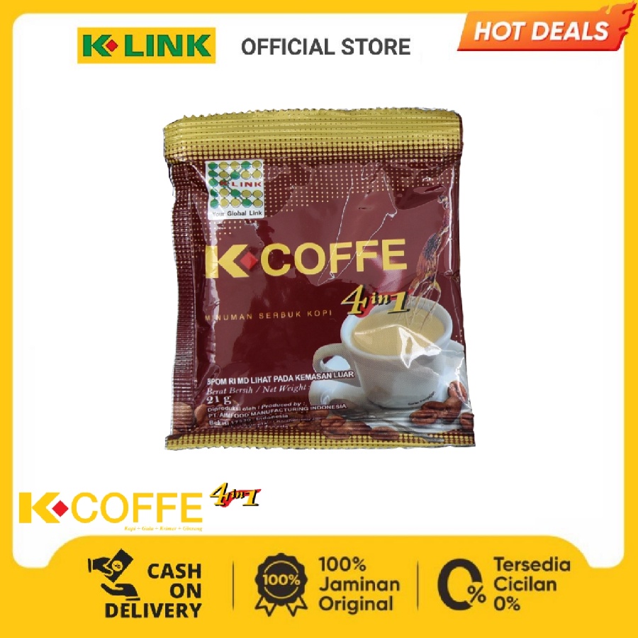 

KOPI GINGSENG COFFE 4in1 Penambah Stamina