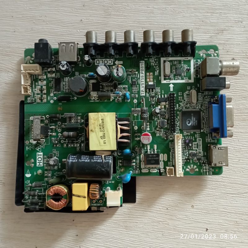 MB MOBO MAINBOARD MODULE MESIN TV AKARI LE32P58 LE-32P58 AI32