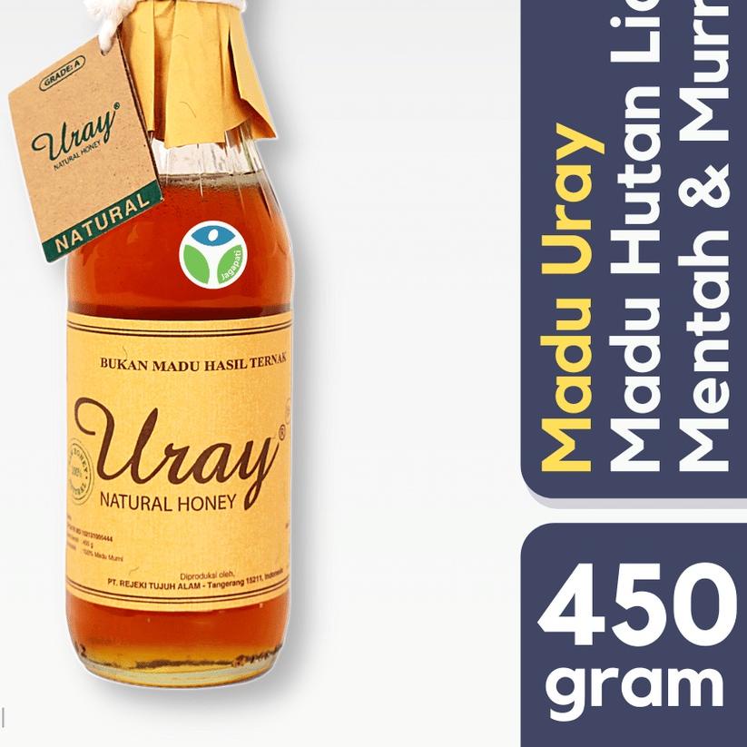 

Terbaru [KI3] Madu Uray - Raw Honey 450 gr (330 ml) - Madu Murni Sehat - Madu Hutan - Madu Asli - Jagapati