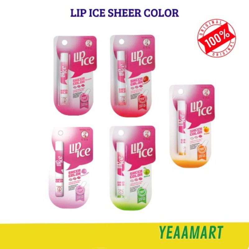 LIP ICE SHEER COLOR || Lip Balm 2.2Gr Original