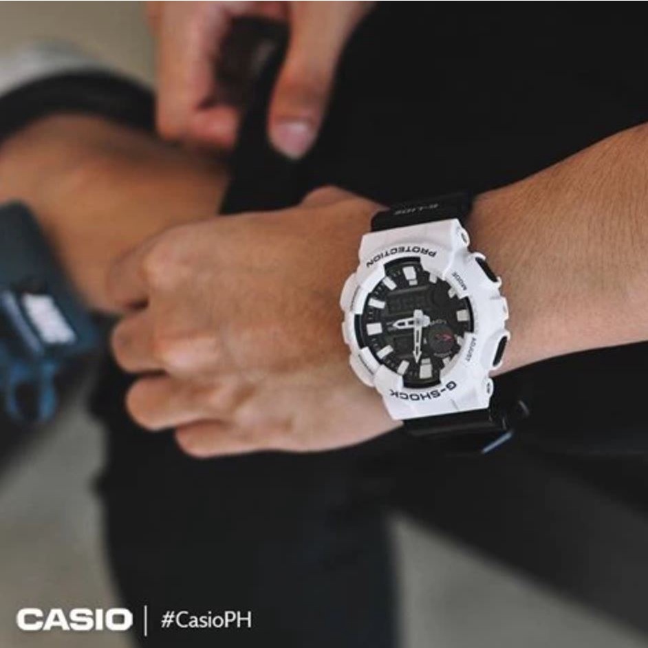 Jam Tangan Casio G-Shock GAX-100 G-Lide White Edition