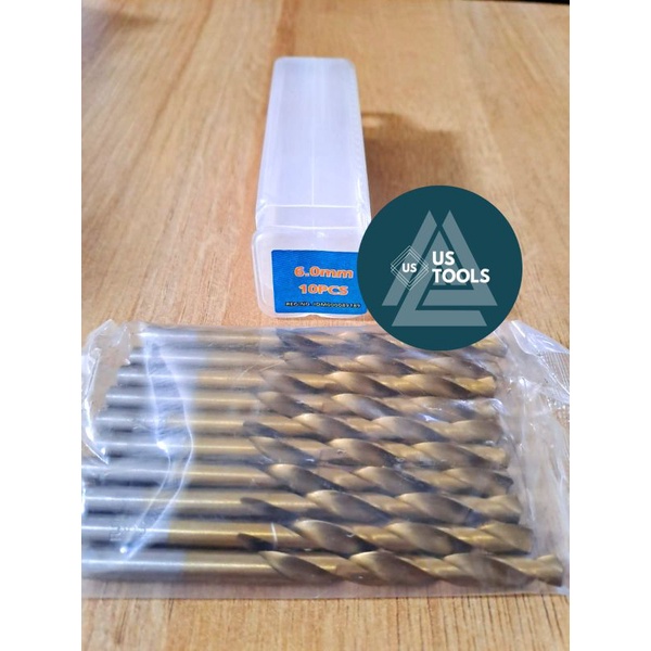 MATA BOR BESI HSS DRILL BIT GOLD 6 MM