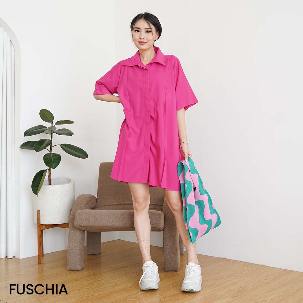 Dress Kemeja Katun Miami