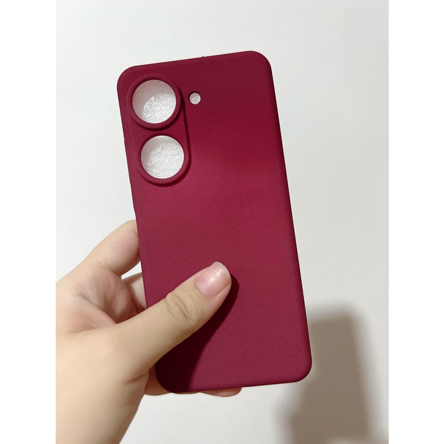 Asus Zenfone 9 Softcase Sandstone Premium Matte Anti Fingerprin Silikon Cover Soft Case Zenfone9