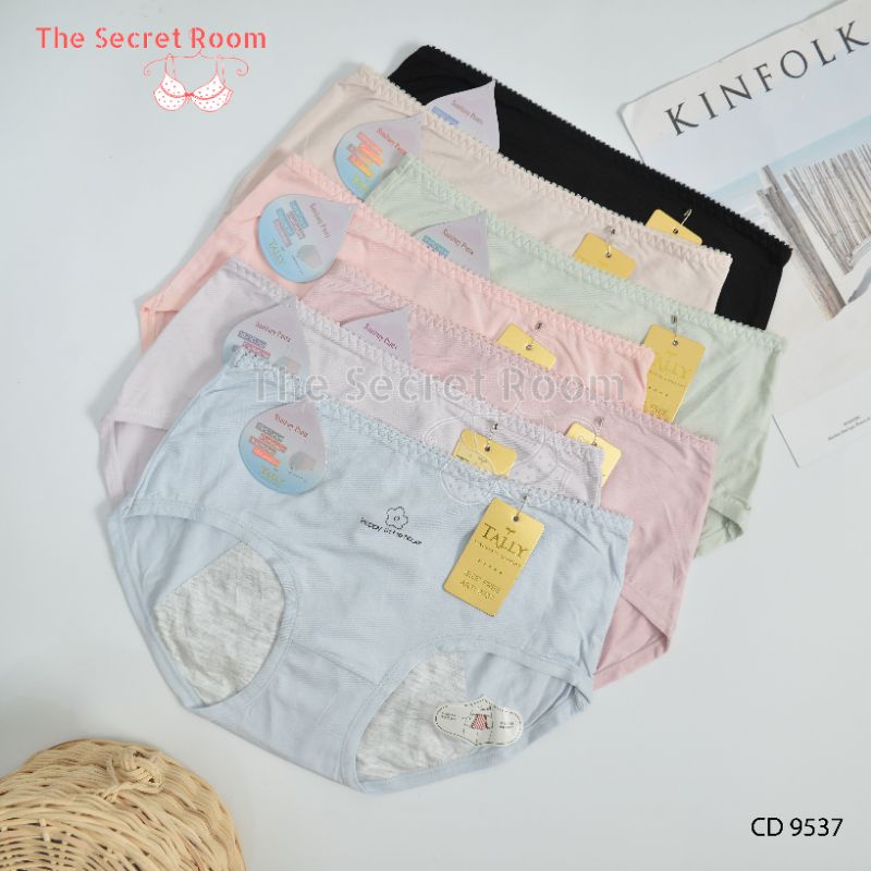 TALLY CD CELANA DALAM HAID MENSTRUASI 9537 I FREE SIZE I FIT L I BAHAN KATUN