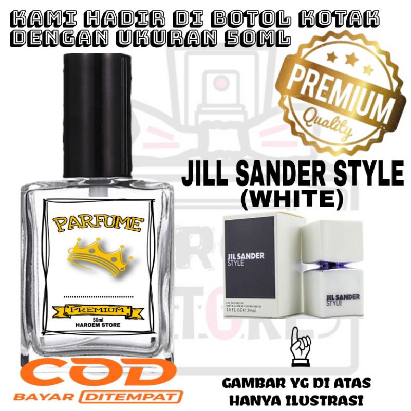 PARFUME SPRAY 50ML JILL SANDER STYLE (WHITE) (QUALITY PREMIUM)
