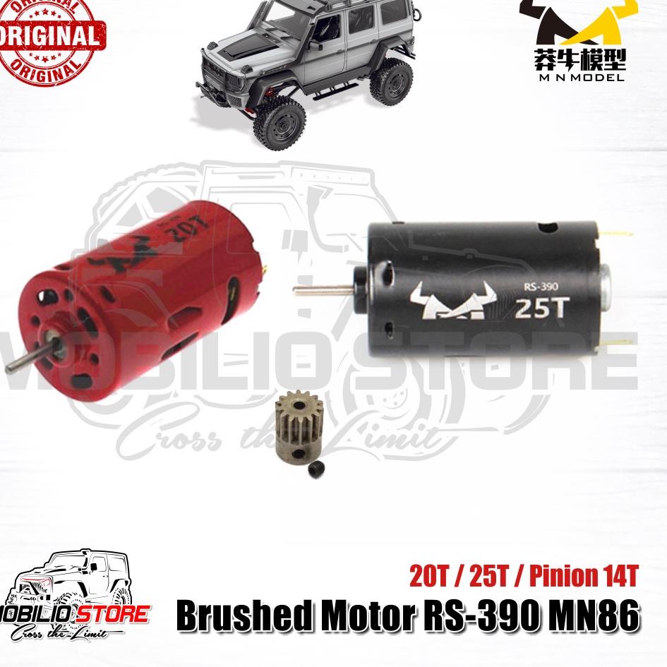 ✦Oc Brushed Motor RS 390 Original Part RC MN86 RS-390 Dinamo ✦ ➘