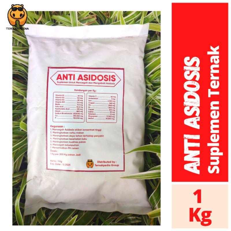 Anti Asidosis 1Kg - Acid Stop Obat Acidosis - Obat Kaki Pincang Pada Sapi Kambing Domba Kualitas Ter
