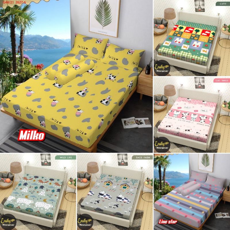 PRODUSEN Sprei Flamingo homemade sprei mickey mouse home made home living sprei katun sprei flamingo sprei adem