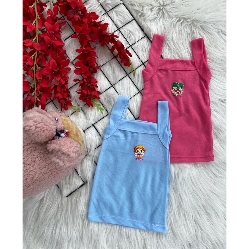 TANKTOP ANAK / SINGLET ANAK / DALEMAN ANAK MURAH LUCU GAMBAR (3 PCS)