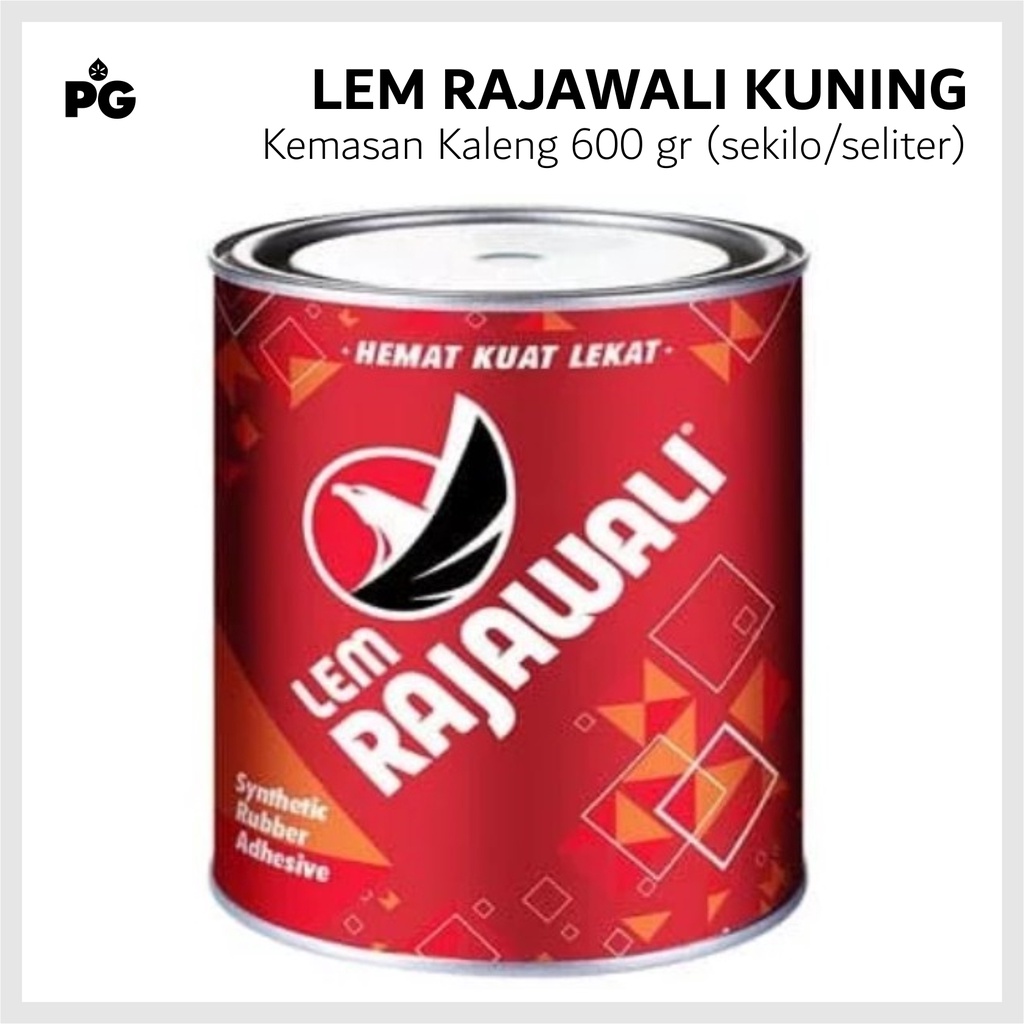 Lem Kuning Rajawali Kaleng Merah 1 Kg