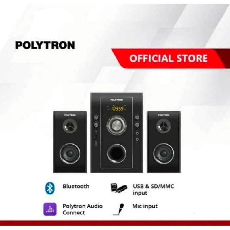 SPEAKER AKTIF MULTIMEDIA POLYTRON PMA9503 / SPIKER BLUETOOTH PMA 9503