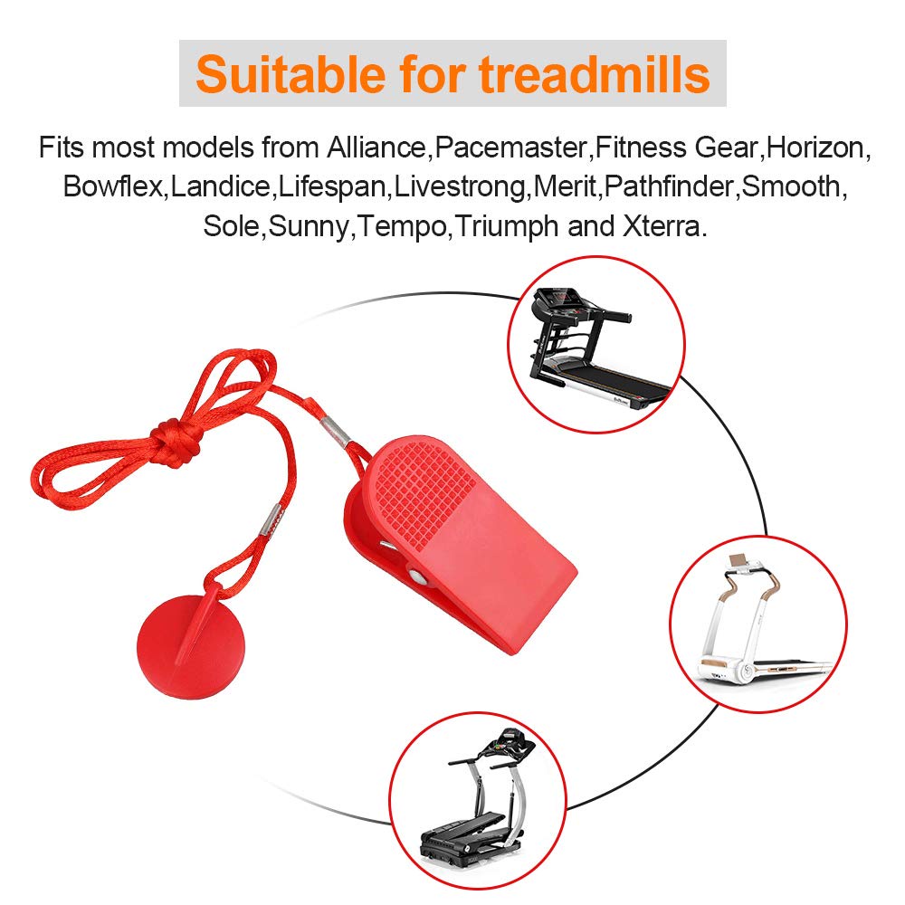 Kunci Treadmill Magnetik Universal Running Machine Safety Key Untuk Fitness Lari 1Pc