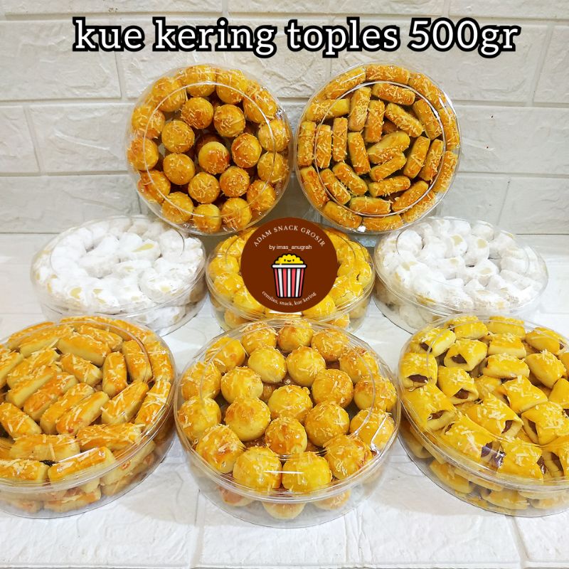 

VARIAN NASTAR TOPLES 500GR HOMEMADE PRODUKSI/ PUTRI SALJU/ CASTANGEL/ KASTANGEL/ KUE LEBARAN