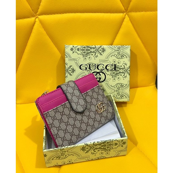 Dompet Kartu Pendek Wanita Import Kekinian kode 023 Freebox