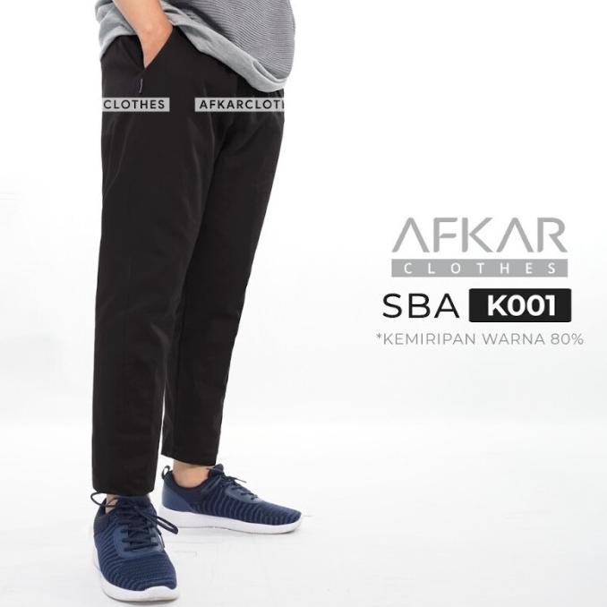 Miliki - Celana Sirwal Pensil Slim Fit Pria Simpel Kasual SBA AFKAR ,,
