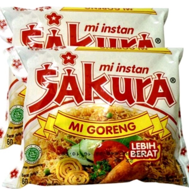

harga murah mie sakura mie goreng per 5pcs