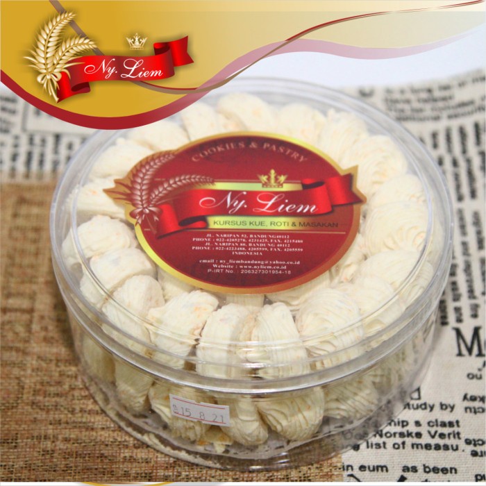 

Sagu Keju Kue Kering ala Ny. Liem 1 toples