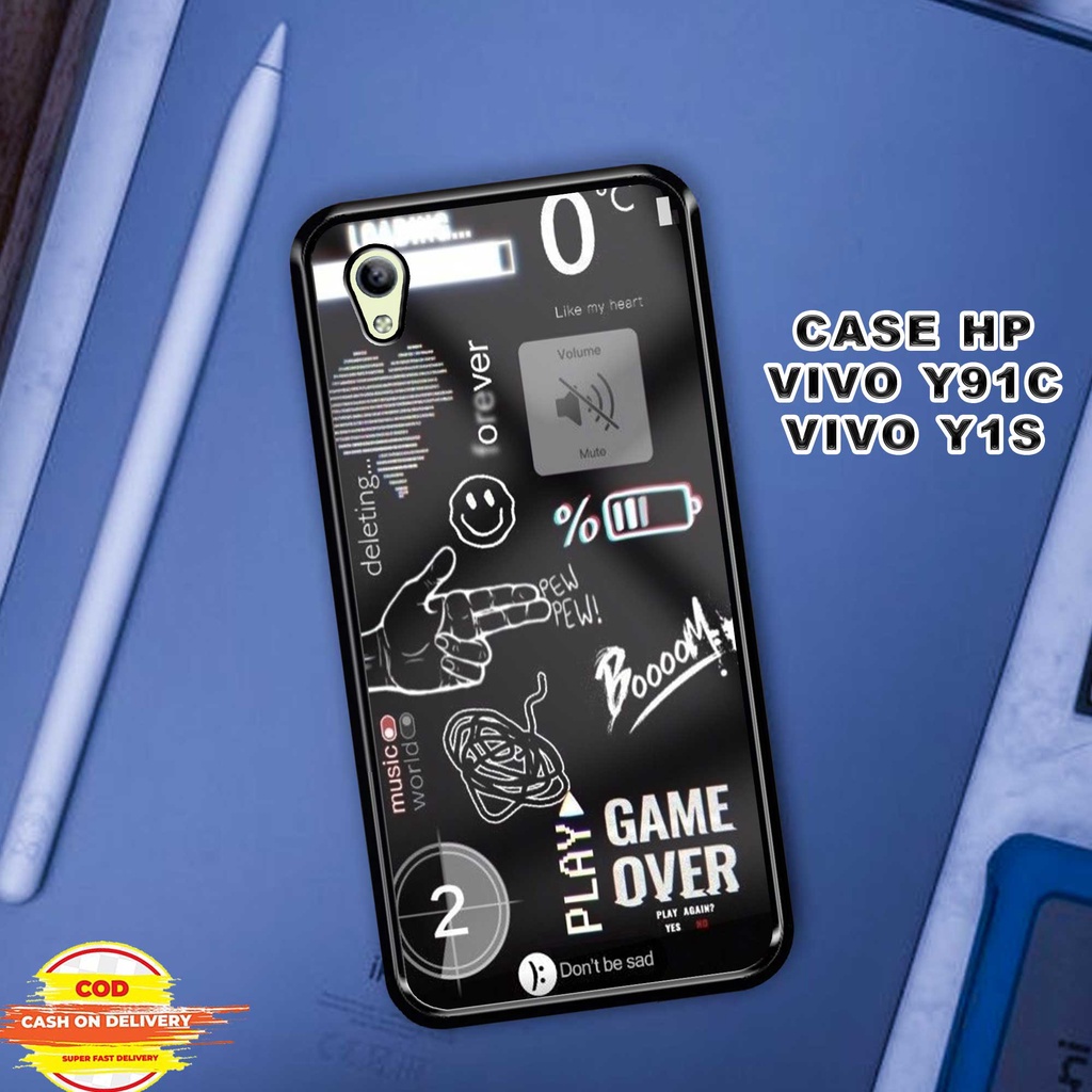Case VIVO Y91C Y1S - Casing Hp VIVO Y91C [NASA TICKET] Case Hp VIVO Y1S TERBARU - Case Murah - Case 
