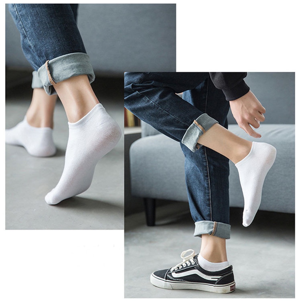 Kaos Kaki Pendek Polos Sock Pria Wanita Korea Kos Kaki Sekolah Ankle Anak Dewasa Kasual | GROSIRXPRESS