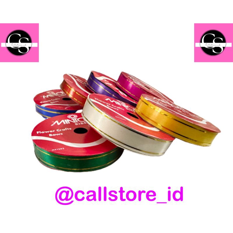 

PITA KADO LIS WARNA EMAS / PITA JEPANG LIS WARNA EMAS / PITA KADO JEPANG LIS 3/4 INCI ATAU 2CM