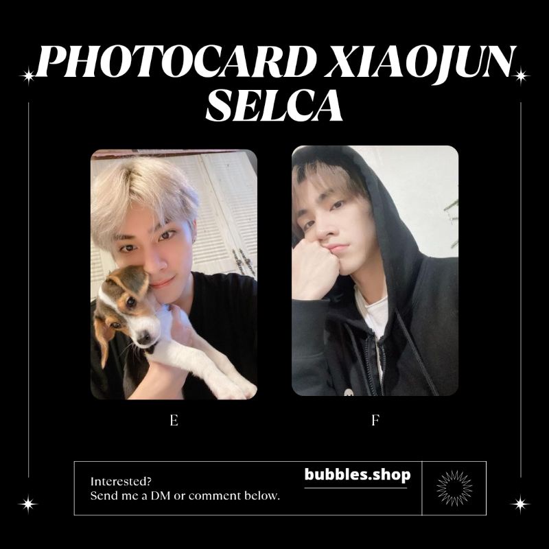 PHOTOCARD UNOFFICIAL XIAOJUN WAYV SELCA