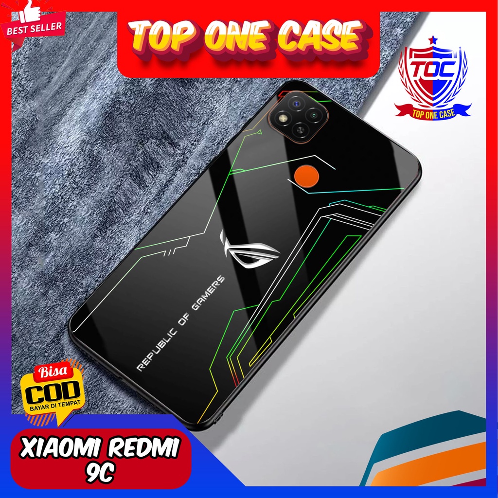 Case XIAOMI REDMI 9C - Casing XIAOMI REDMI 9C Terbaru Top One Case [ MOTIF ROG ] Casing Hp XIAOMI RE