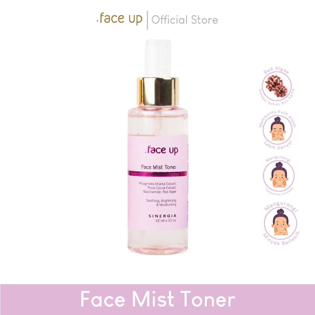 FACE UP SINERGIA FACE MIST TONER