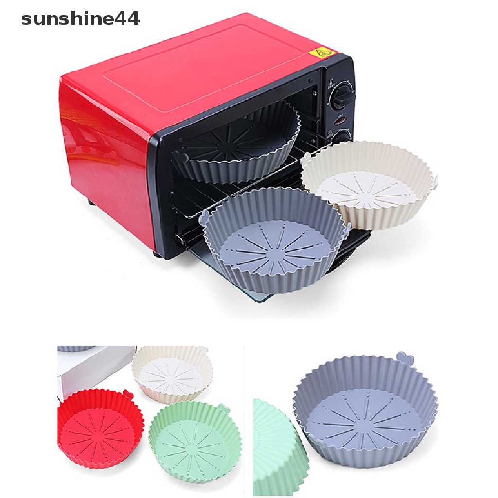 Sunshine Air Fryer Silicone Pot Air Fryer Basket Liner Nampan Loyang Oven Anti Lengket.