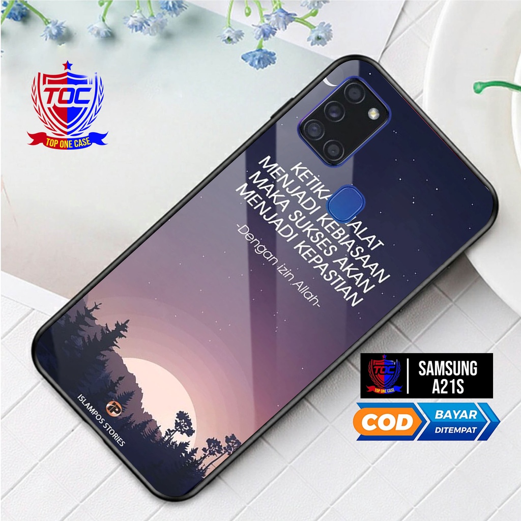 Case SAMSUNG A21S -Casing SAMSUNG A21S Terbaru Top One Case [ QUOTES  ]Casing Hp SAMSUNG A21S - kesi