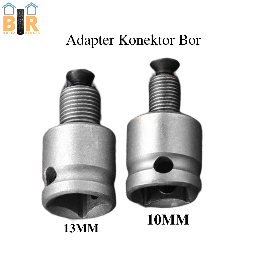 Adaptor Konektor Sambungan Pengganti Untuk Kunci Impact Konversi Bor 1/2 &quot;-20UNF / 3/8''-24UNF Chuck Adaptor Sds Plus Soket Hex Persegi Perempuan