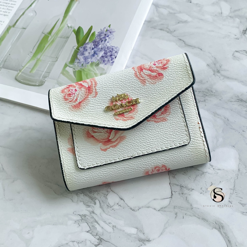 DOMPET WANITA COACH 1211 WITH FLORAL PRINT