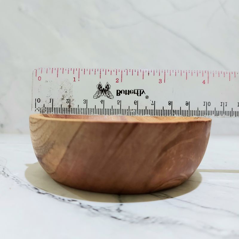 Tempat Bakar Dupa Wood Series BULAT 10 Cm